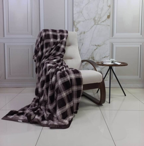 Кресло для отдыха Неаполь Модель 4 (Орех текстура/Ткань бежевый Velutto 04)