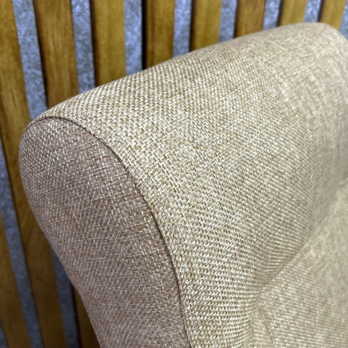 Кресло для отдыха Неаполь Модель 9 без лозы (Венге-эмаль/Ткань Бежевая Malta 03 А)