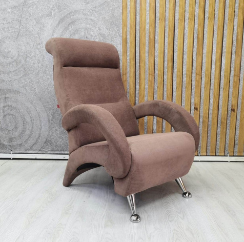 Кресло для отдыха Неаполь Модель 7 (Ткань коричневый Verona Brown)